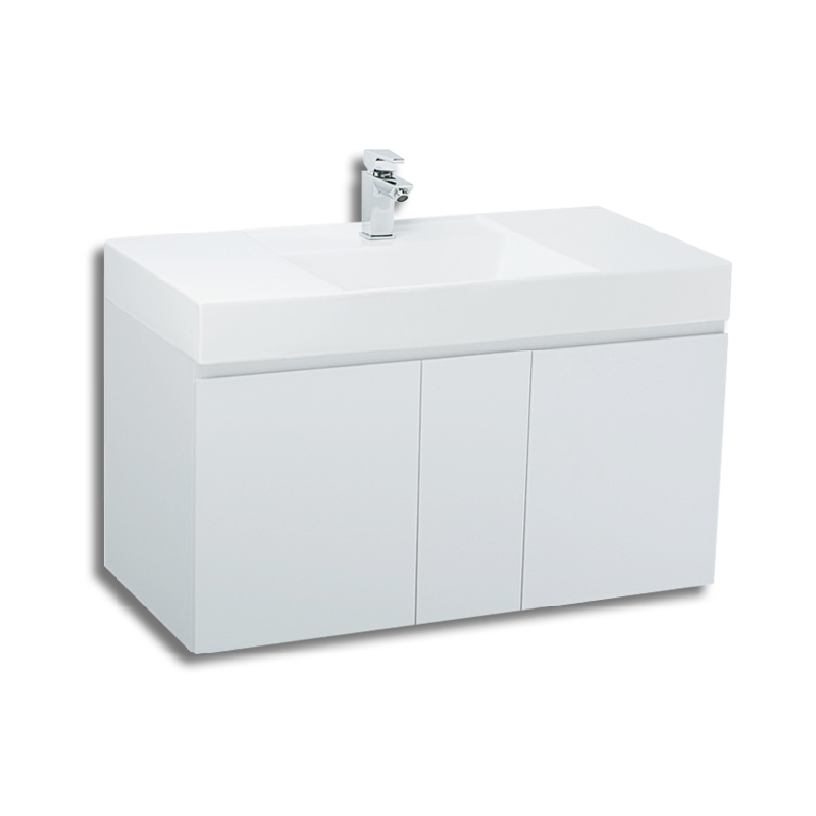 LAVABO VÀ TỦ TREO CAESAR LF5386 + EH05386AV