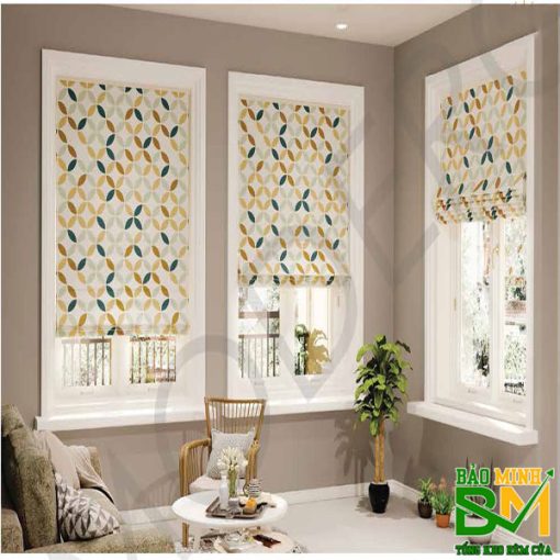 RÈM ROMAN HÀN QUỐC ĐẸP HÃNG MODERO MÃ FLORAL RÈM ROMAN HÀN QUỐC ĐẸP HÃNG MODERO MÃ FLORAL