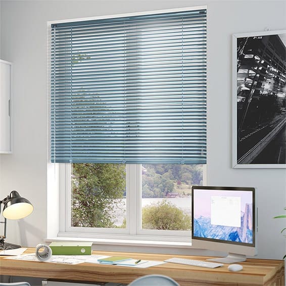 Rèm Nhôm Màu Xanh Mờ Star Blinds ST-62