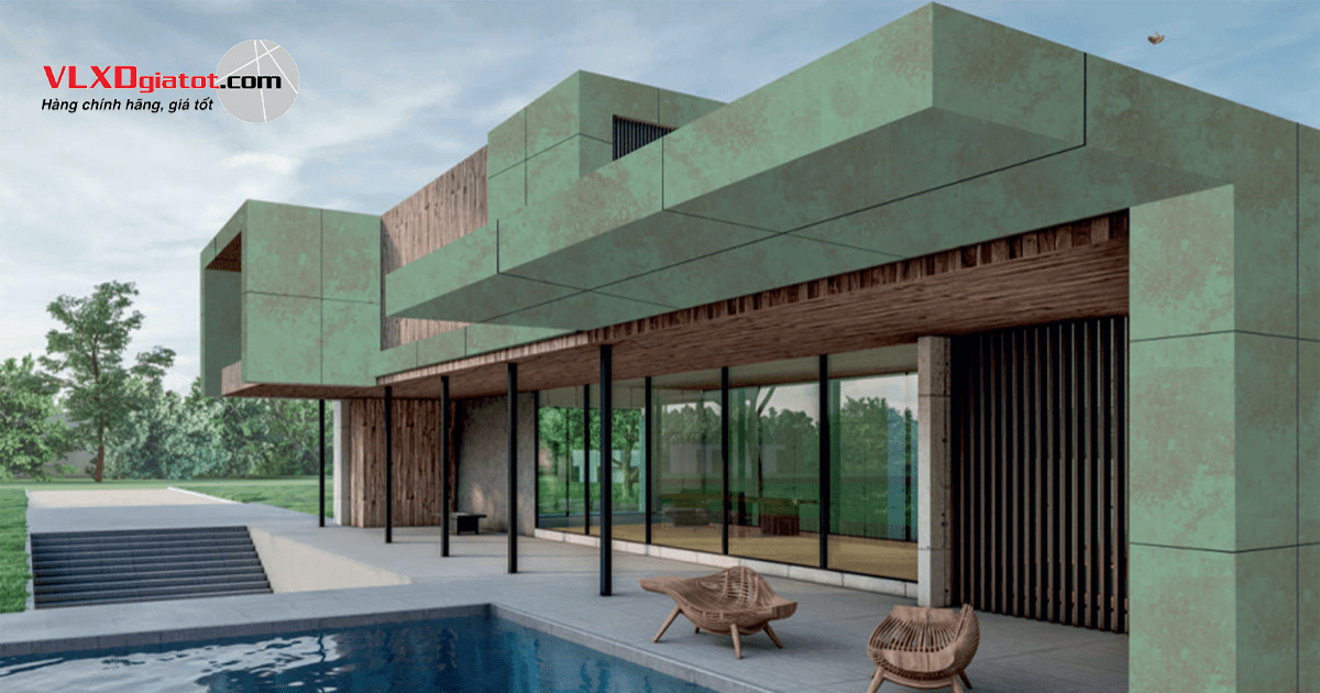 Vật liệu ốp trần ngoài trời