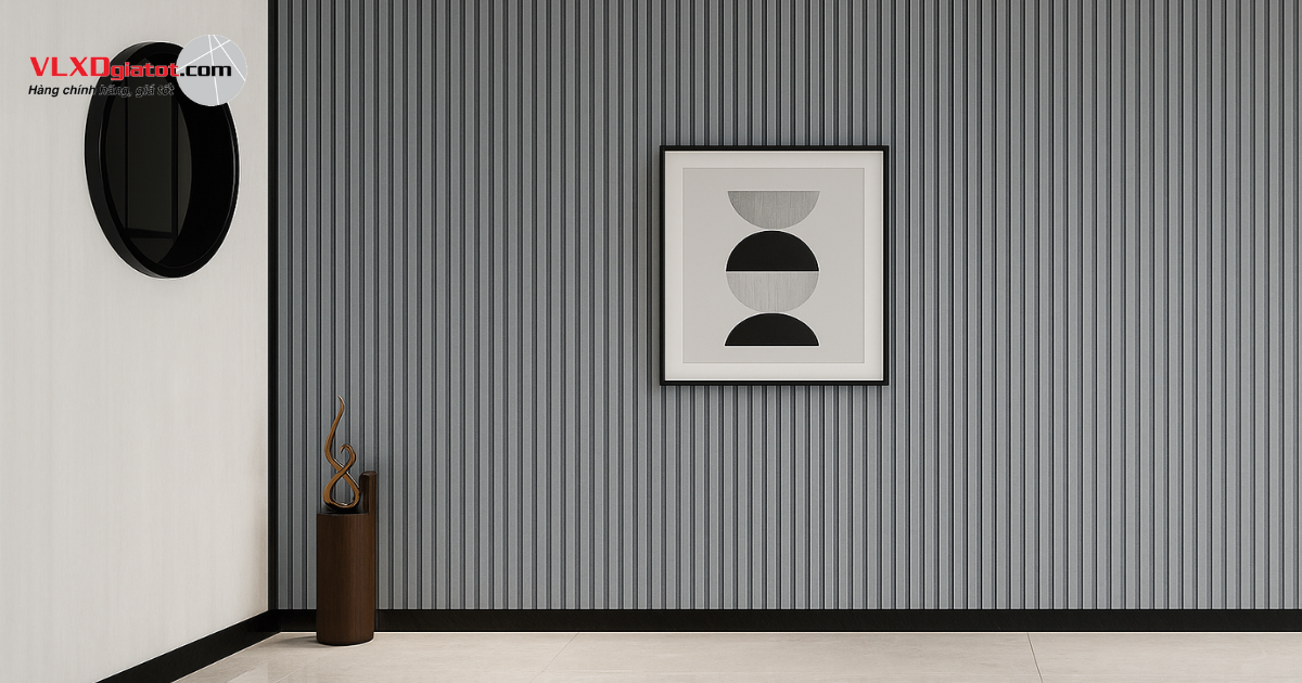 Tấm lam sóng ốp cột tròn