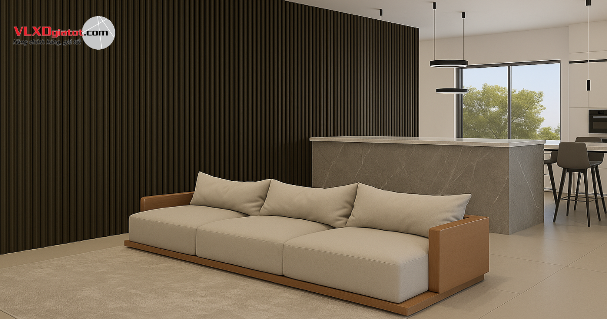 Tấm lam sóng ốp cột tròn