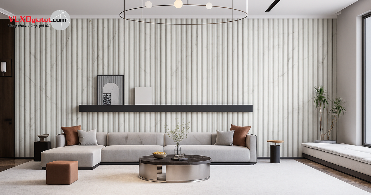 Tấm lam sóng ốp cột tròn