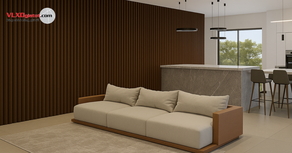 Tấm ốp lam sóng bán nguyệt 