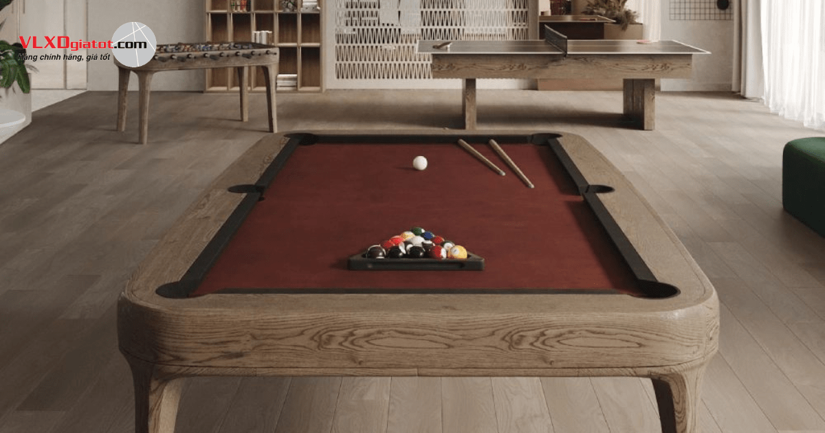 Vật Liệu Sàn Cho Phòng Bida