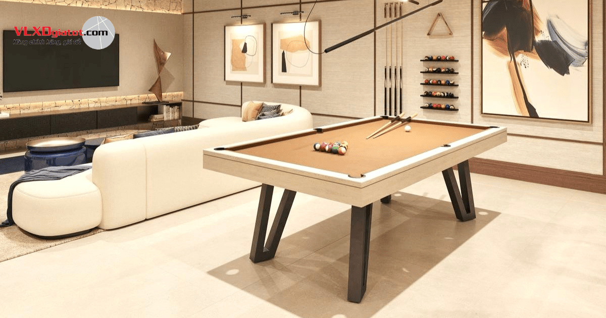 Vật Liệu Sàn Cho Phòng Bida